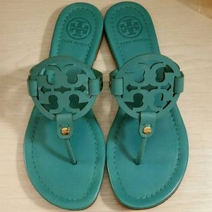 •RARE• Miller Sandals in Island Turquoise Blue